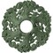 Ekena Millwork Orrington Ceiling Medallion (Canopies up to 4 3/4"), 19 5/8"OD x 4 3/4"ID x 1 3/4"P, Athenian Green CM19ORAGF - alternate 1